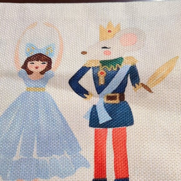 Nutcracker Pillow Cover Decorative Case Accent Xmas Holiday Home Christmas Decor - Picture 7 of 14